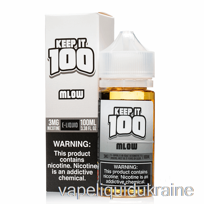 Vape Ukraine MLOW - Keep It 100 E-Liquid - 100mL 3mg